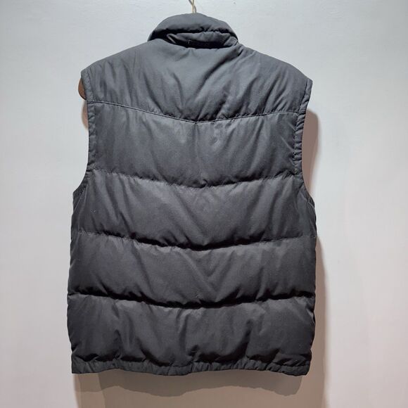 Men's Eddie Bauer EB550 Premium Goose Down Winter Puffer Vest Size Medium - Picture 2 of 6